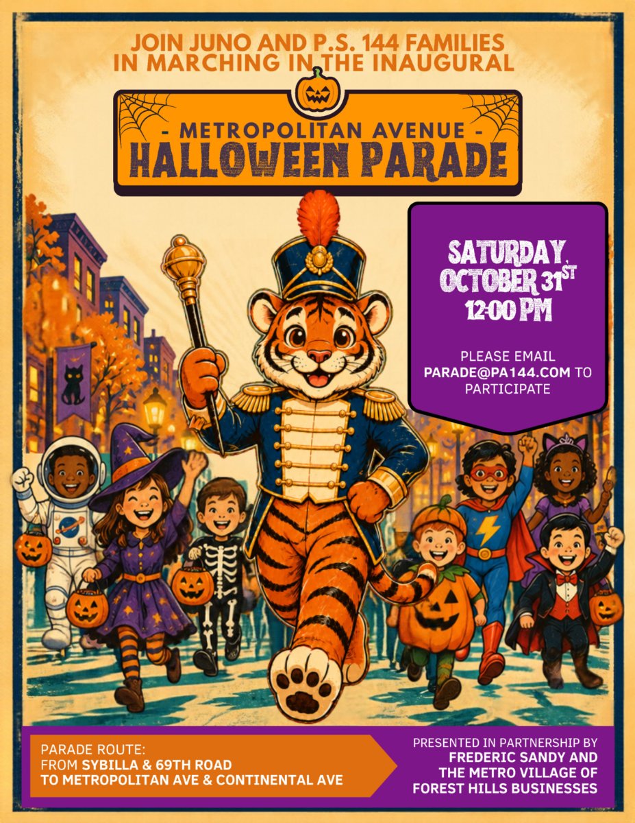 Halloween Parade Flyer on Metro